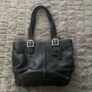 Gently Used Coach Black Purse